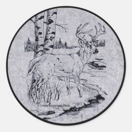 Buck Creek Ronde Sticker