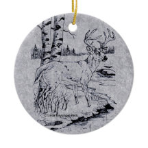 Buck Creek Round Faux Marmer