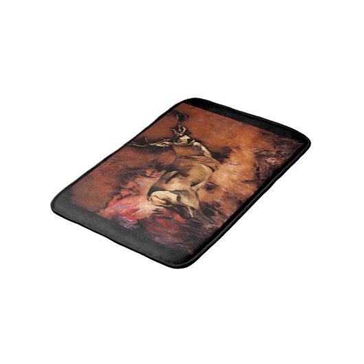 Buck Deer Art Badmat (Gekanteld)