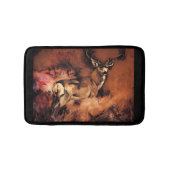 Buck Deer Art Badmat (Voorkant)