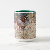 Buck Deer Art Natuur Scene Mok Cup (Midden)