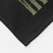 Buck Deer Hunter Jesus Faith Deer Fleece Deken (Hoek)