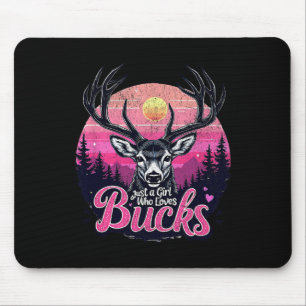 Buck Deer Hunting Hunter Girl Hunt Muismat