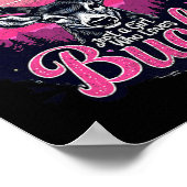 Buck Deer Hunting Hunter Girl Hunt Poster (Hoek)