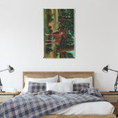 Buck Deer in Yosemite National Park Canvas Afdruk (Insitu (Slaapkamer))