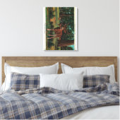 Buck Deer in Yosemite National Park Canvas Afdruk (Insitu (Slaapkamer))