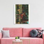 Buck Deer in Yosemite National Park Canvas Afdruk (Insitu (Woonkamer))