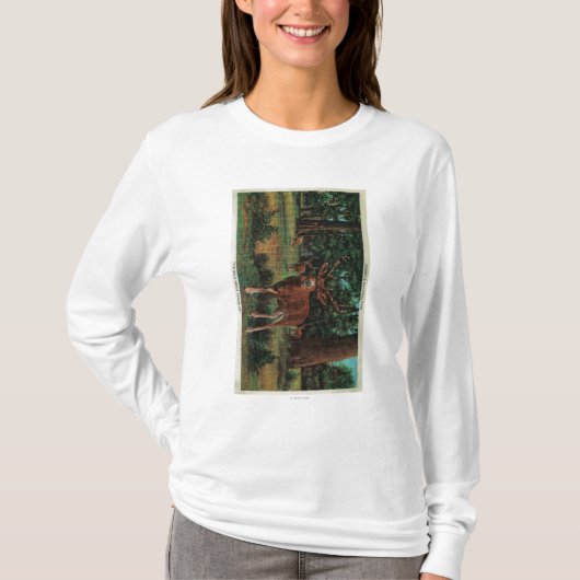 Buck Deer in Yosemite National Park T-shirt (Voorkant)