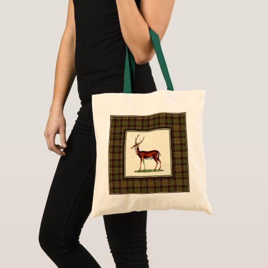  Buck Deer met Pset Tote Bag (Voorkant (product))