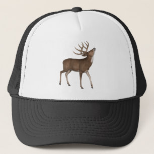 Buck Deer Stag Wildlife Animal Natuur Antlers Trucker Pet