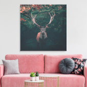 Buck Deer Wild Animal Canvas Afdruk (Insitu (Woonkamer))