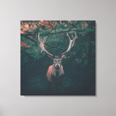 Buck Deer Wild Animal Canvas Afdruk (Voorkant)