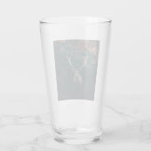 Buck Deer Wild Animal Glas (Achterkant)