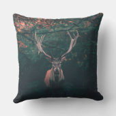 Buck Deer Wild Animal Kussen (Achterkant)