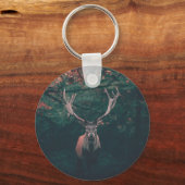 Buck Deer Wild Animal Sleutelhanger (Voorkant)