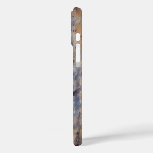 Buck Deer Wild Deer Art iPhone Case (Achterkant / Links)