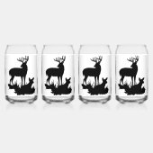"Buck & Doe" Blikvorm Glas (Achterkant)