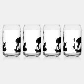 "Buck & Doe" Blikvorm Glas (Rechts)