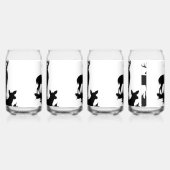 "Buck & Doe" Blikvorm Glas (Links)