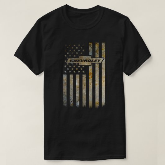 Buck Draag Chevy Camo Accent Flag 1 T-shirt (Design voorkant)