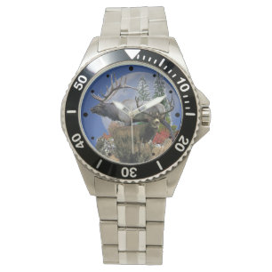 Buck en bull moon horloge