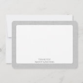 Buck en Doe Birch Foto Bedankt (Achterkant)