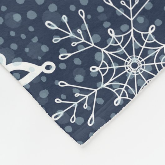 Buck en Doe Herten Berken Bos Fleece Deken (Hoek)