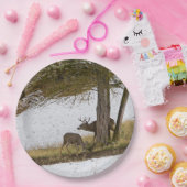 BUCK EN DOE PAPIEREN BORDJE (Feest)