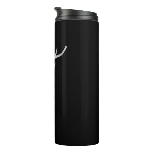 Buck Fever Deer Hunting Thermal Coffee Mok (Geroteerd rechts)