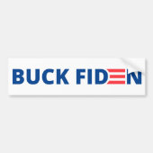 Buck Fiden Bumpersticker (Voorkant)