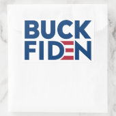 Buck Fiden Slogan Chant Anti Joe Biden Rechthoekige Sticker (Tas)
