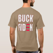 Buck Fiden T-shirt (Achterkant)