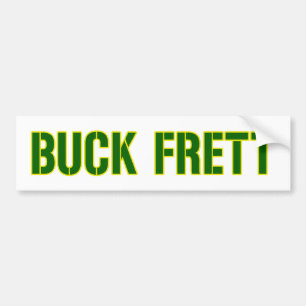  "Buck Frett" bumpersticker