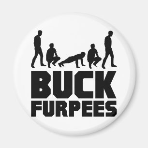 Buck Furpees — Burpees Fitness Magneet