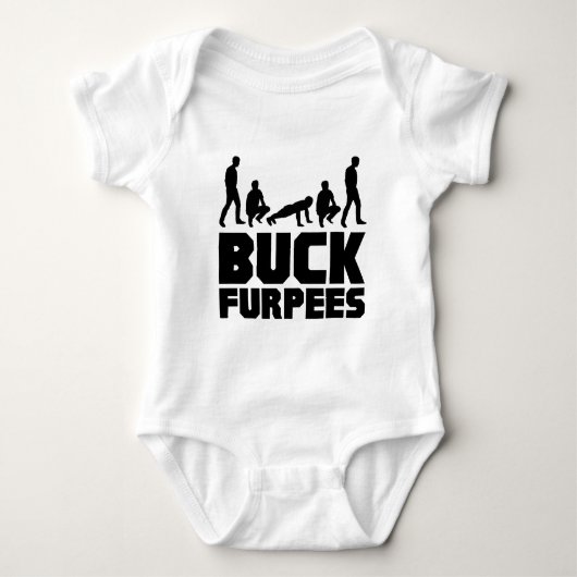 Buck Furpees — Burpees Fitness Romper (Voorkant)