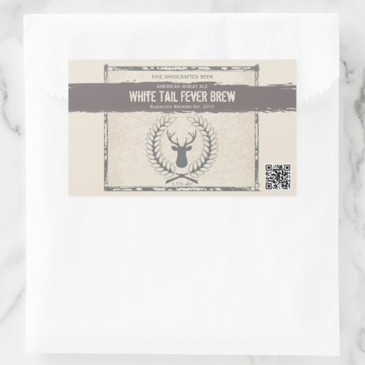 Buck Grunge Custom Bier Labels (Tas)