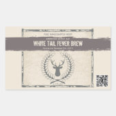 Buck Grunge Custom Bier Labels (Voorkant)