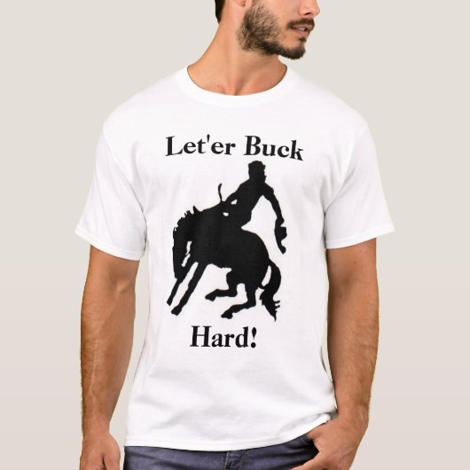 Buck Hard T-shirt (Voorkant)