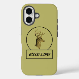 Buck Head Dark Khaki iPhone hoesjes
