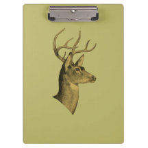 Buck Head Dark Khaki Klembord