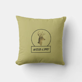 Buck Head Dark Khaki Pillows Kussen