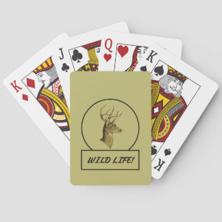 Buck Head Dark Khaki speelkaarten