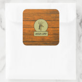 Buck Head Houtkorrel Stickers (Tas)