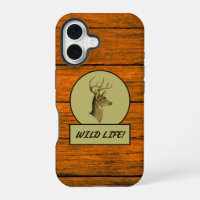 Buck Head houtnerf iPhone hoesjes