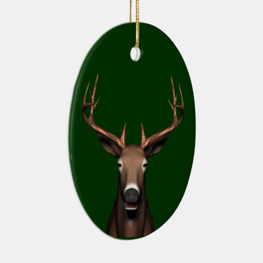 Buck Head Keramisch Ornament (Rechts)