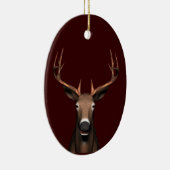 Buck Head Keramisch Ornament (Rechts)