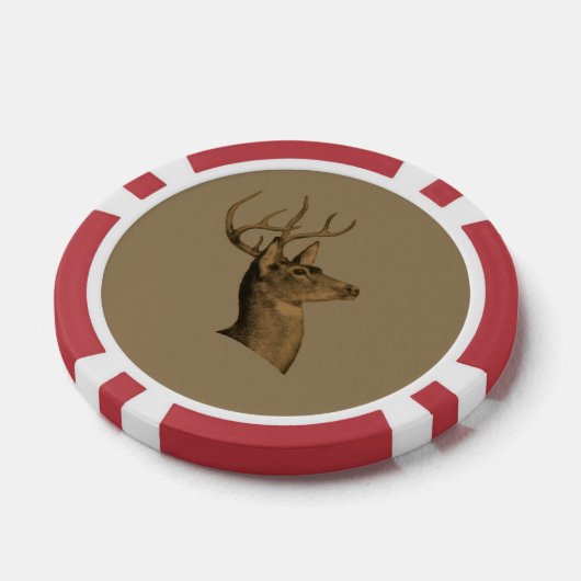 Buck Head Poker Chips (Enkel)