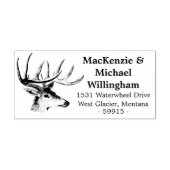 Buck Head Return Address Stempel (Afrduk)