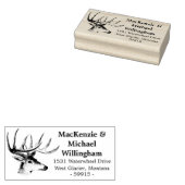 Buck Head Return Address Stempel (Gestempeld)