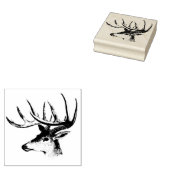 Buck Head Rubberstempel (Gestempeld)